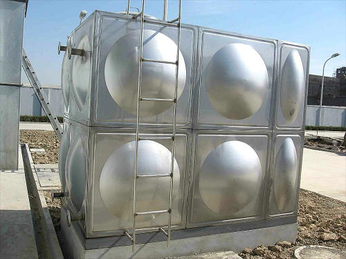 不锈钢生活水箱可以安装导流板(图1)